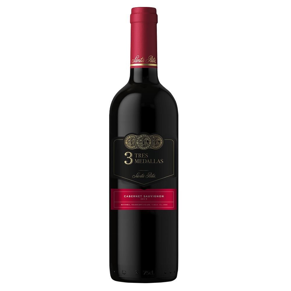 Vino 3 medallas cabernet 750 ml