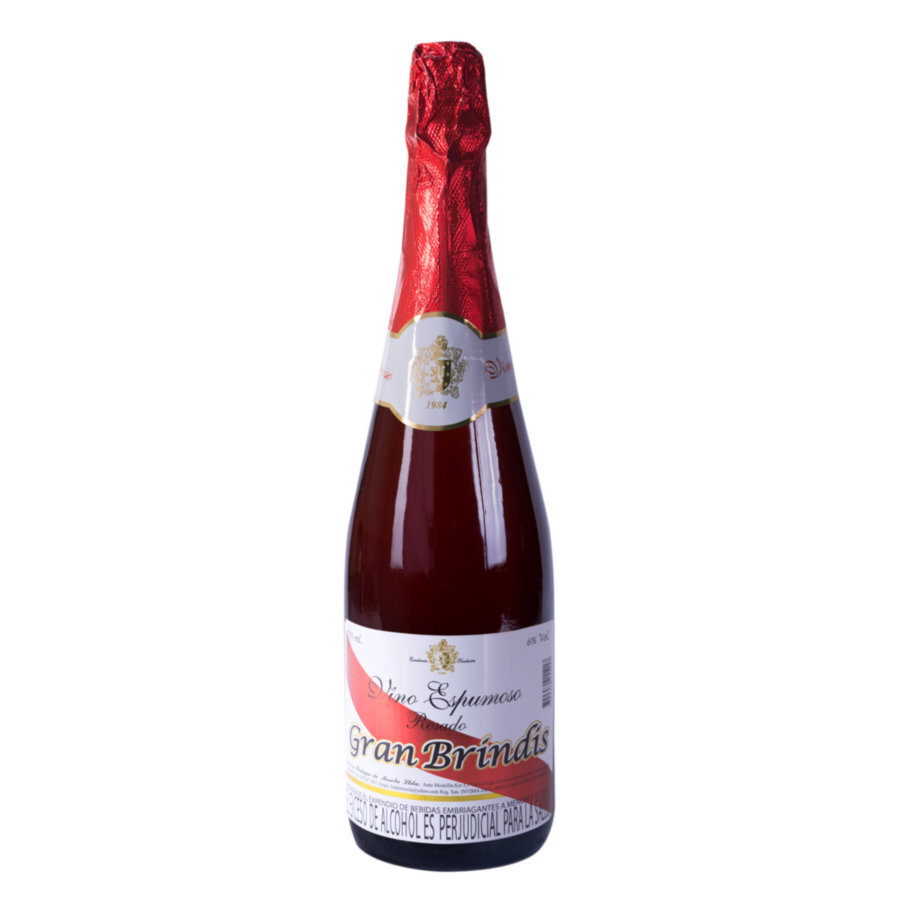 Vino espumoso rosado gran brindis 750 ml