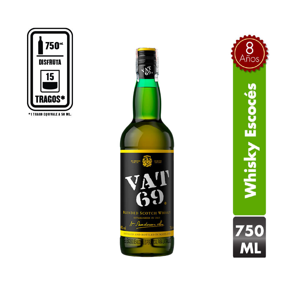 Whishy vat 69 bt 750 ml