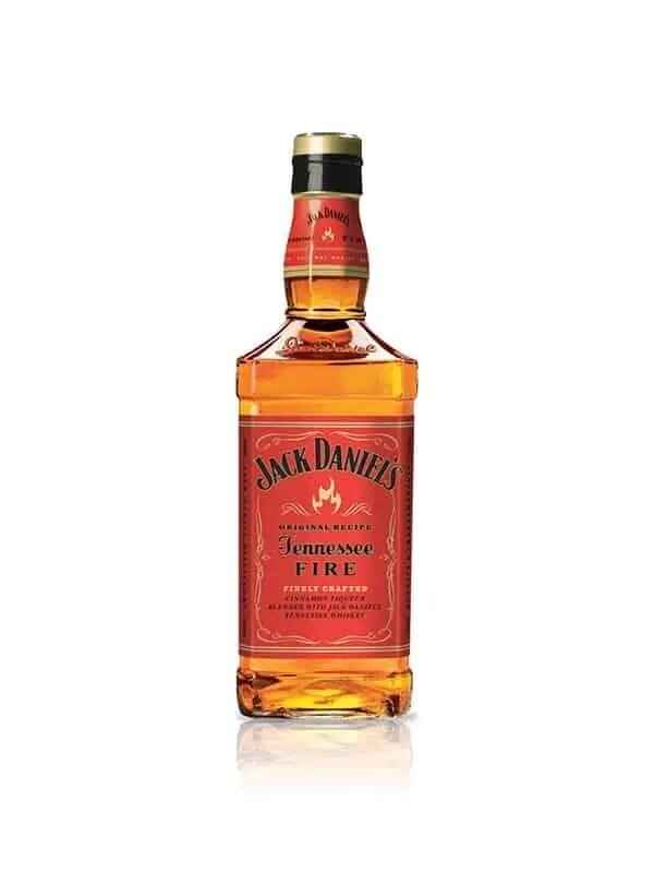 Whiskey botella Jack daniels fire botella x 750 ml