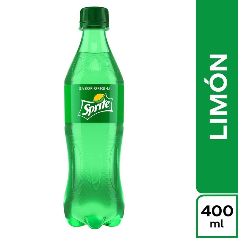Gaseosa Sprite x 400 ml botella