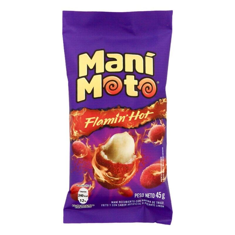 Mani moto flamin hot 45gr