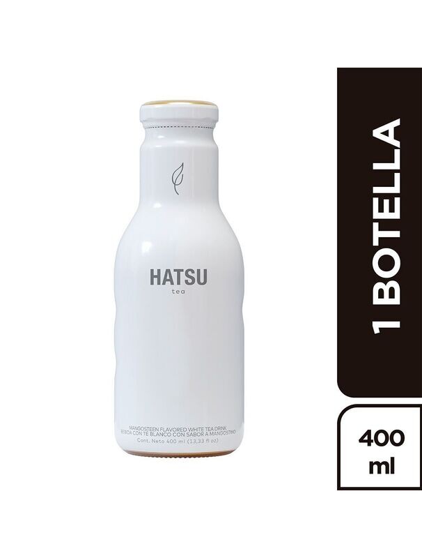 HATSU NEGRO. Bebida con té negro &amp; jugo de limón x 400ml