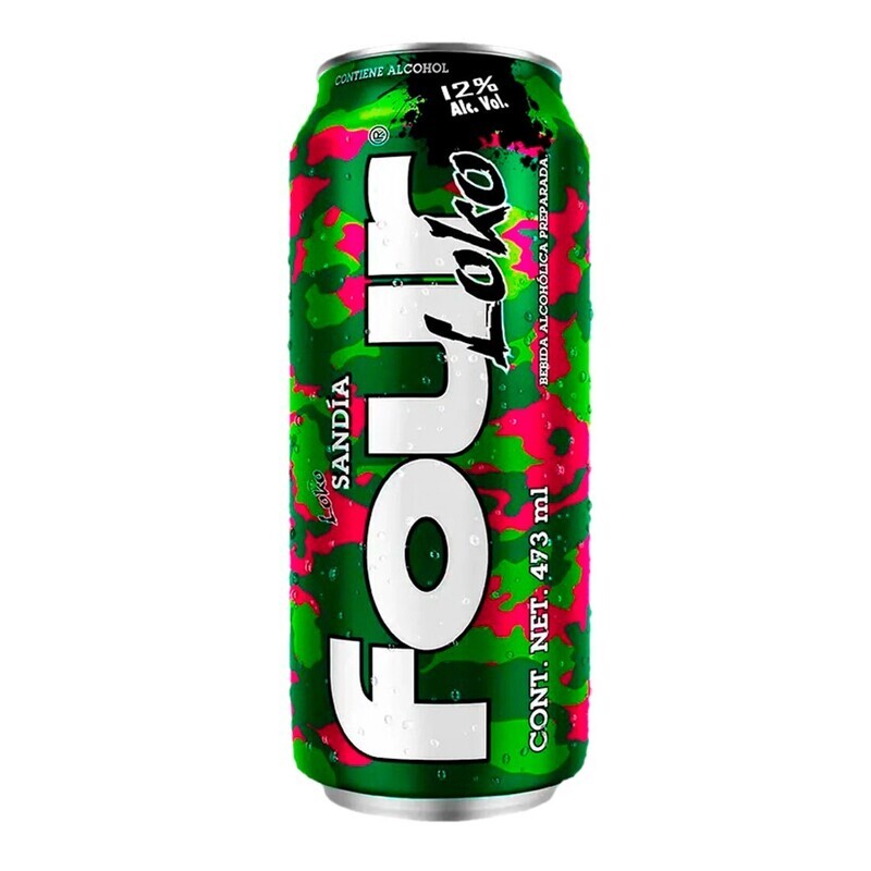 Four loko sandía lata x 473 ml