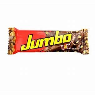 Chocolatina Jumbo mani x 40g 1 unidad