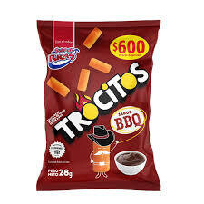 Trocitos BBQ  28 gramos paquete