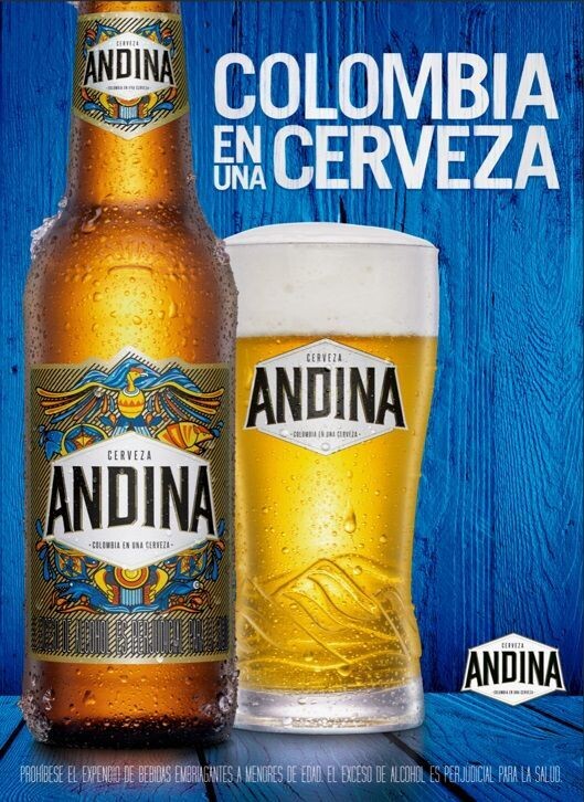 Cerveza andina botella x  330 ml