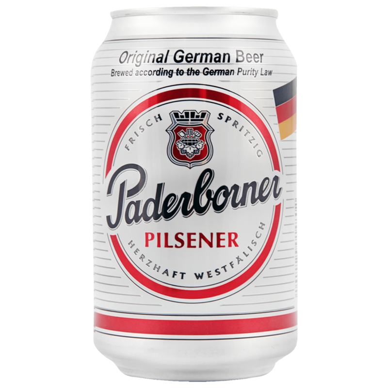 Cerveza Paderborner Pilsener lata  x 330ml
