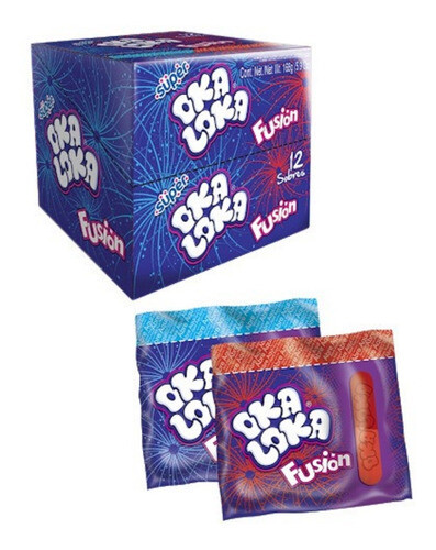 Oka Loka Dulces Fusion caja x 12 unidades