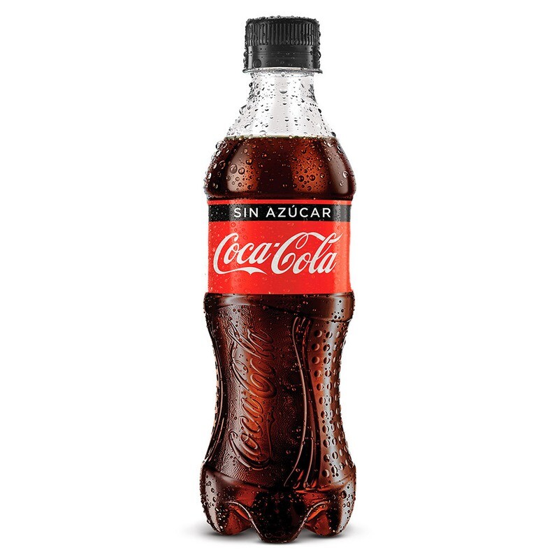 Coca cola sin azucar 400 ml