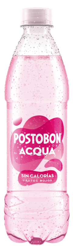 Gaseosa Postobon acqua frutos rojos pet 500 ml