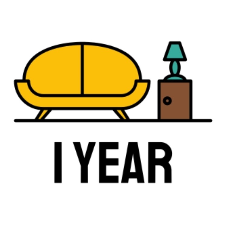 1 year [2 connections] &amp; 1 Month Backup Service [1 connection]