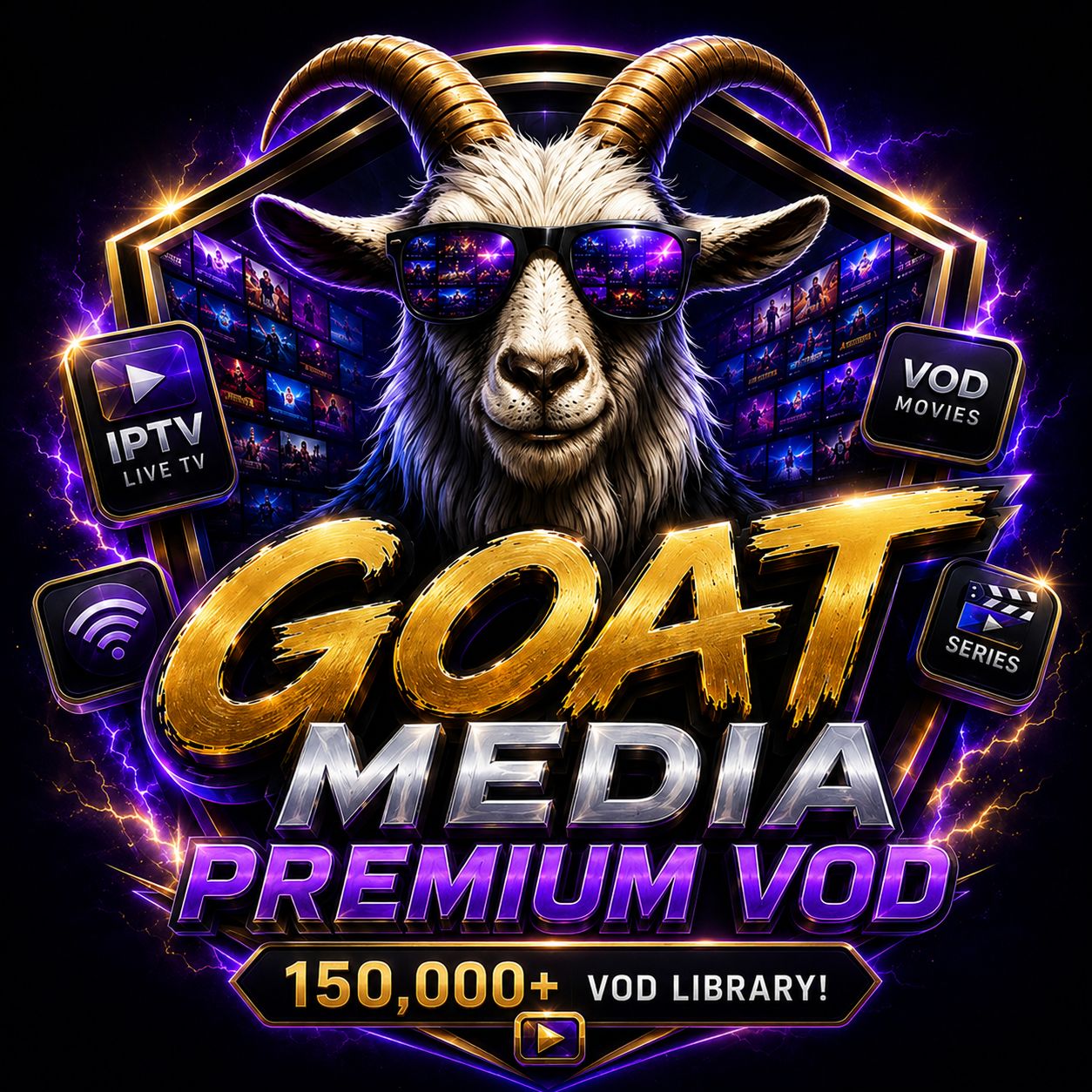 ***3 Connections to our PREMIUM VOD content!!!! NO LIVE INCLUDED!!! This is just for VOD LOVERS that don't like any missing content or buffer.  This is the final boss to VIDEO ON DEMAND!!!