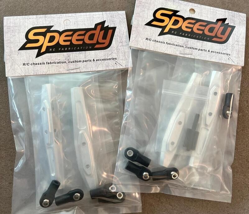 CNC billet aluminum trailing arms for C1, C2 and C3 RC Ultra4 chassis PLUS shipping