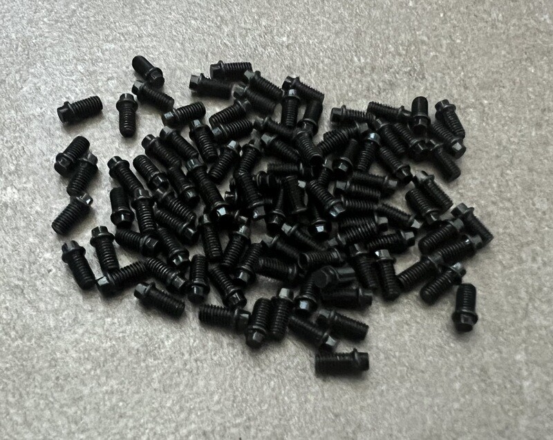 M2*6 scale screws - Black (100 pic)