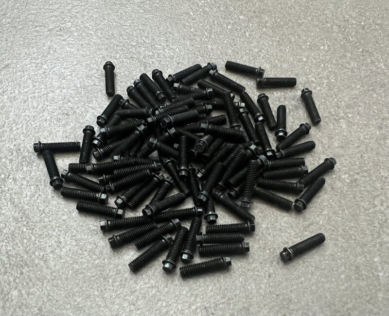 M3*12 scale screws - Black (100 pic)