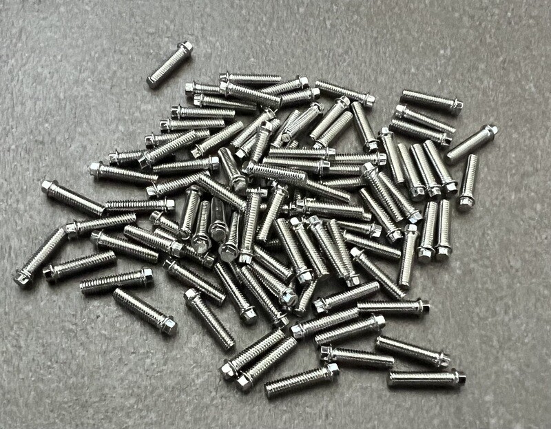 M3*12 scale screws - Raw (100 pic)