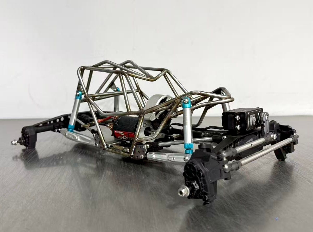 RB1 Universal Rock Bouncer conversion chassis for Axial Capra, Wraith, Vanquish, SCX10ii platforms. Standard Set from USD329 (Deposit USD150) - PREORDERS ship out late June
