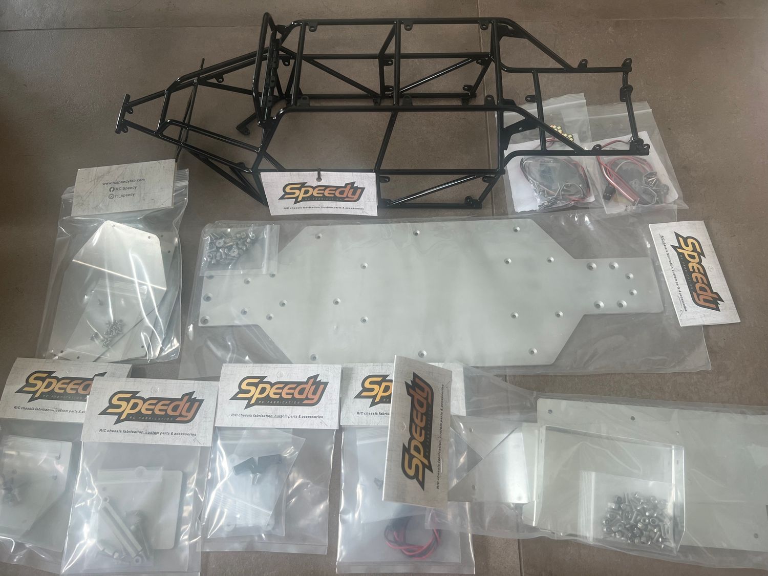 SM2 baja buggy chassis for Traxxas 2WD Slash Complete Bundle Set (Ready to ship)