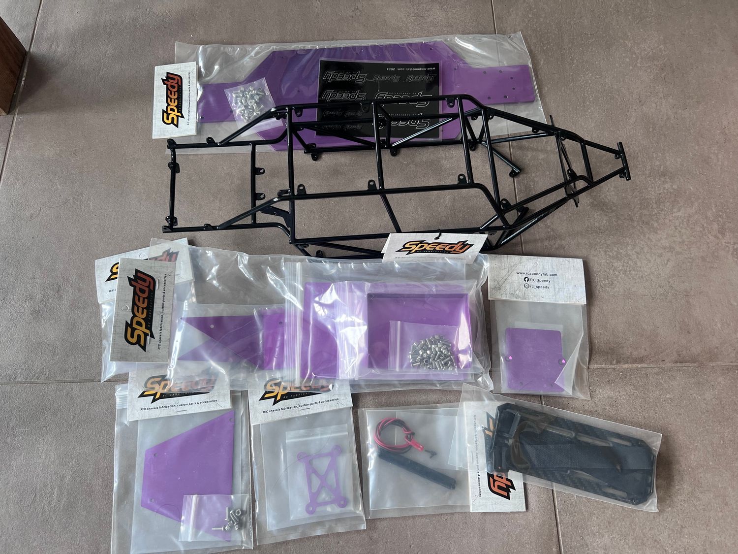 SM2 baja buggy chassis for Traxxas 2WD Slash Complete Bundle Set (Ready to ship)