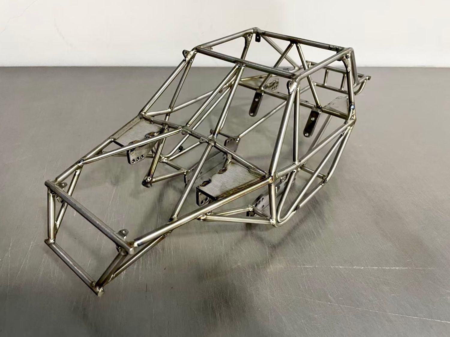 KR1 Scale Comp Crawler for Vanquish H10 direct drop-in, fit SCX10ii trans. Standard set (Stainless, ready to ship)