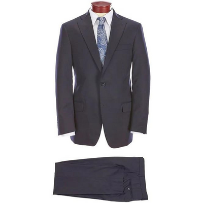 Chicago Classic-Fit Solid Wool Blend Suit - Hart Schaffner Marx