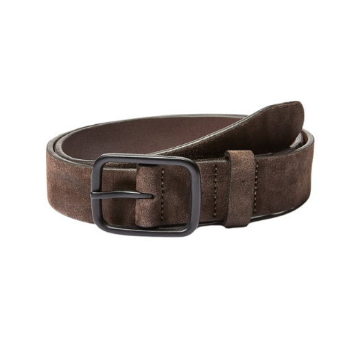 Suede Ox Buckle Belt - Lucky Brand