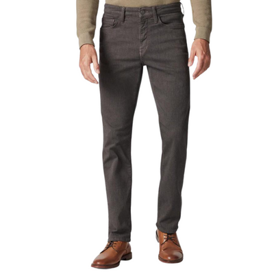 Charisma Relaxed Straight Leg Pants In Brown Diagonal - 34 Heritage