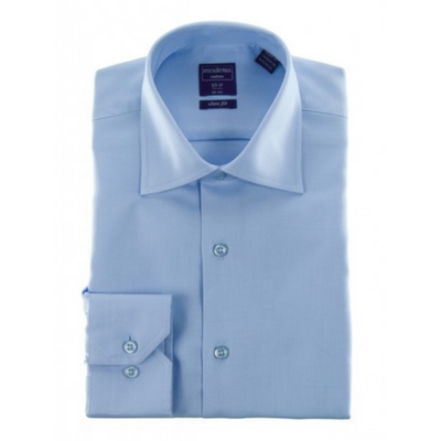 CHRISTOPHER LENA LIGHT BLUE SLIM FIT SHIRT - ISW Menswear