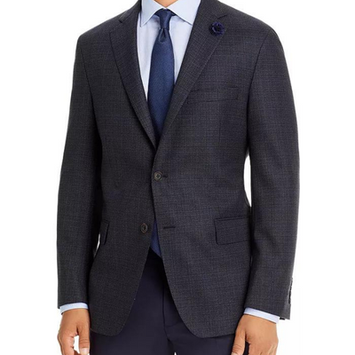 New York Textured Solid Sport Coat - Hart Schaffner Marx