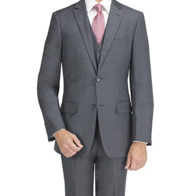 Bertolini Suit-Solid Gray