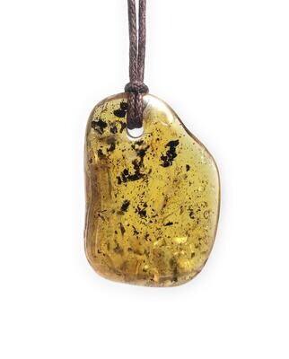 Bernstein Anhänger Bitterfeld Durchsichtig