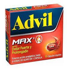 ADVIL MAX CAPSULA 400 MG