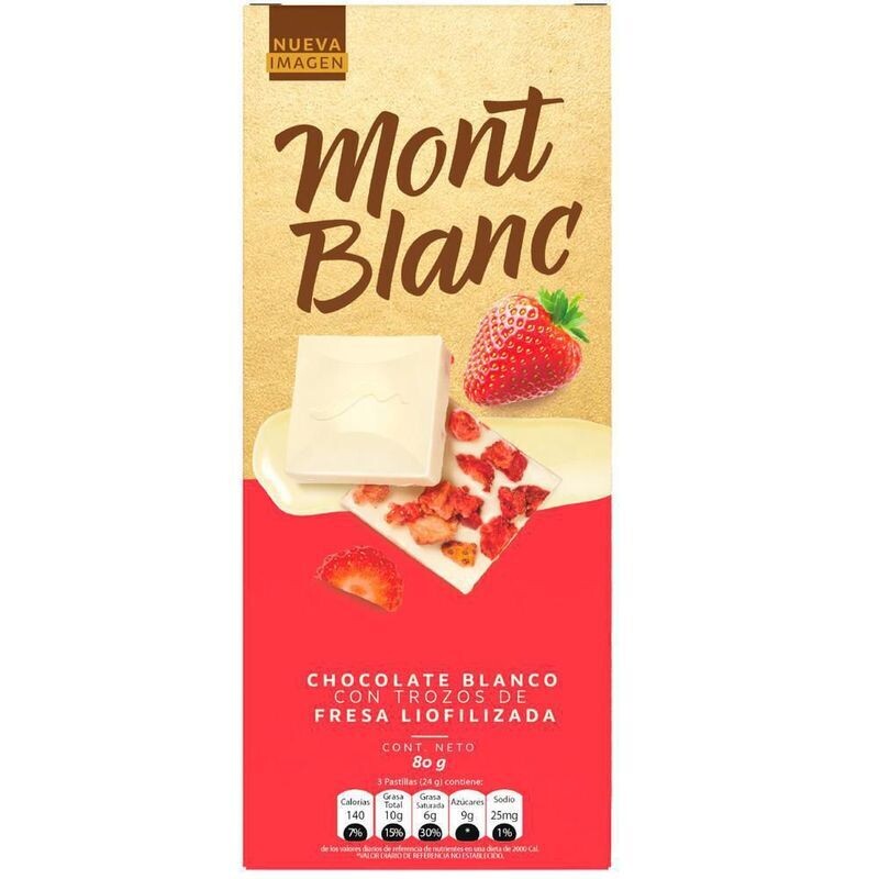 MONTBLANC 80G FRESA