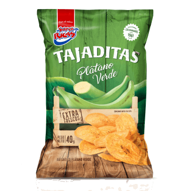 TAJADITAS PLATANO VERDE 40G