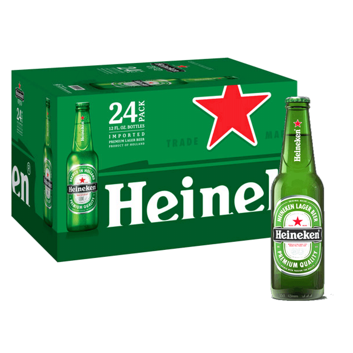 Heineken botella x 24