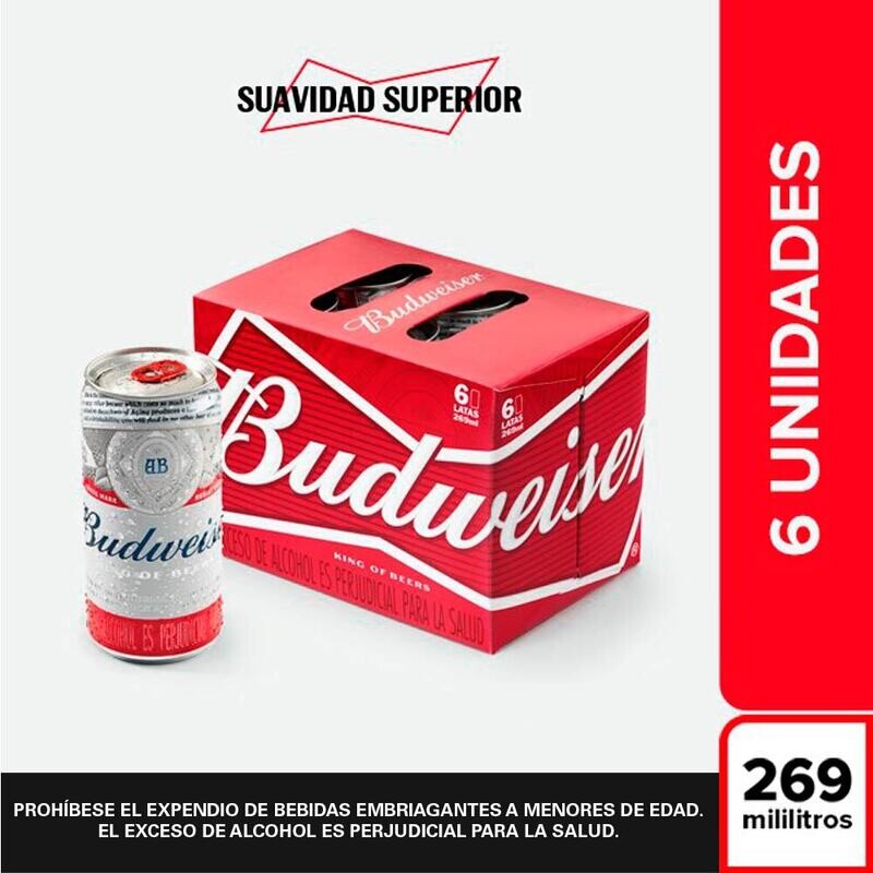 Budweiser lata x 24
