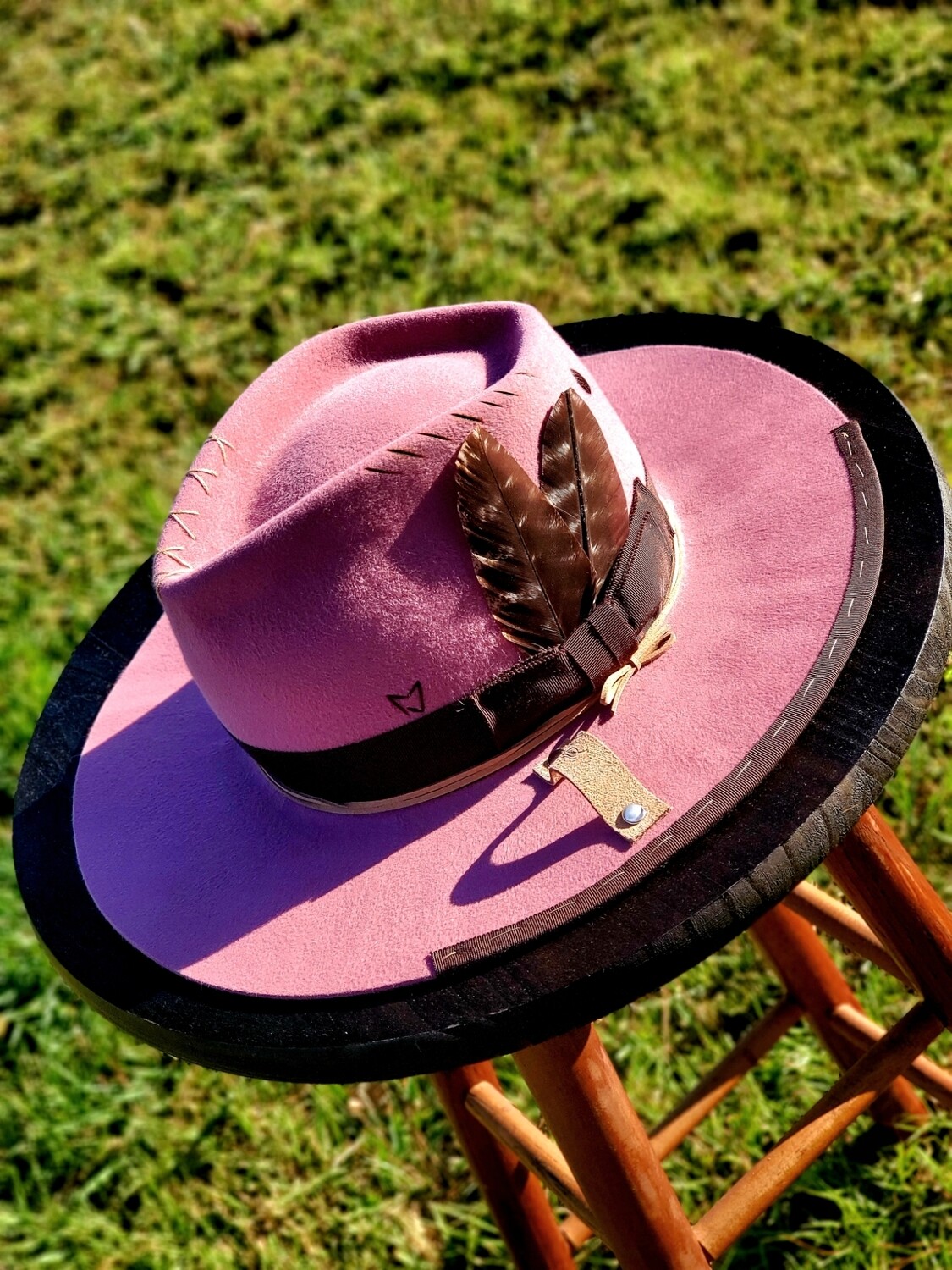 Handcrafted &quot;The Stick Holder&quot; Brim