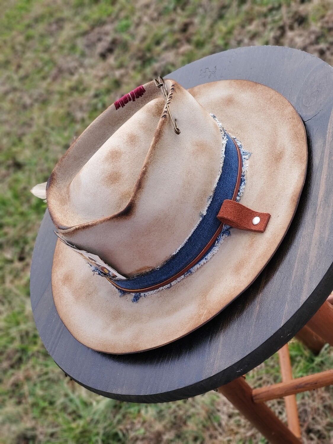 Handcrafted &quot;The Stick Holder&quot; Brim