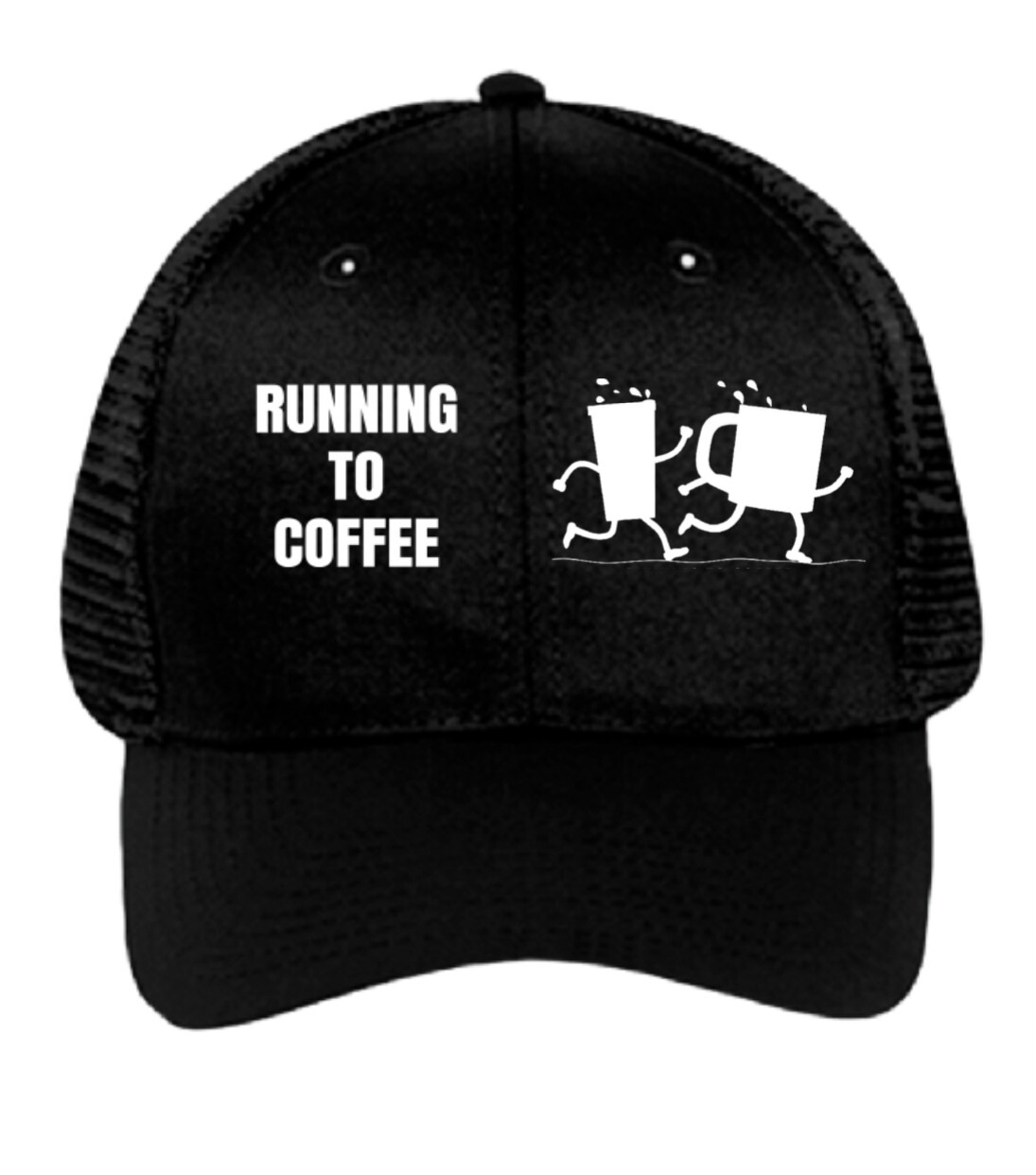 Running to Coffee Cap