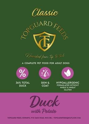 Duck with Potato for Adult Dogs