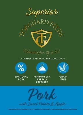 Pork with Sweet Potato & Apple Complete Adult Dog Food