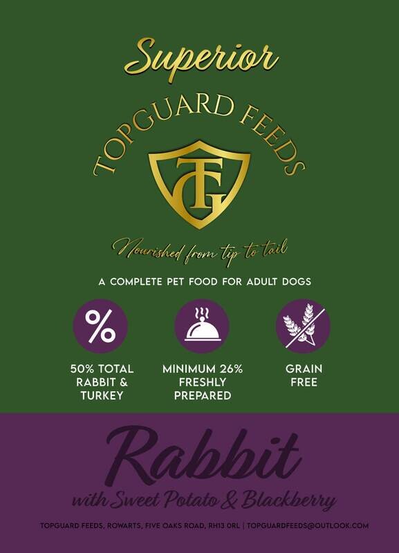 Rabbit and Turkey with Sweet Potato & Blackberry complete Adult Dog Food