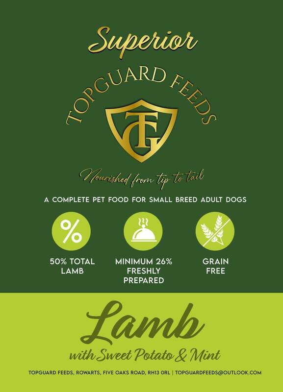 Lamb with Sweet Potato & Mint complete dog food for small Adult Dogs