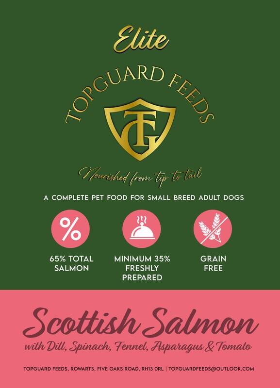 Scottish Salmon with Dill, Spinach, Fennel, Asparagus & Tomato Dog Food for Small Adults Dogs