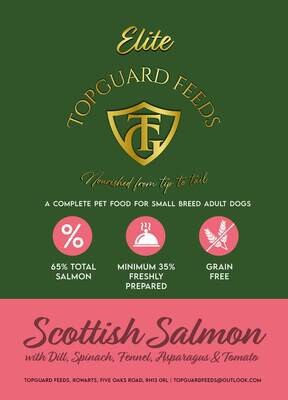 Scottish Salmon with Dill, Spinach, Fennel, Asparagus & Tomato Dog Food for Small Adults Dogs