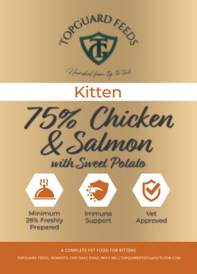 Kitten - Chicken and Salmon with Sweet Potato
