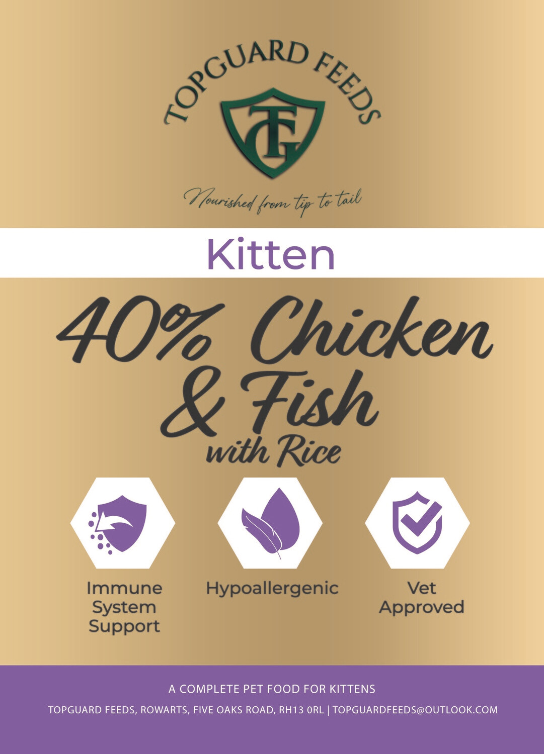 Kitten - Chicken with Fish and Rice