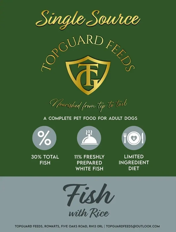 Adult - Single Source Protein Fish with Rice