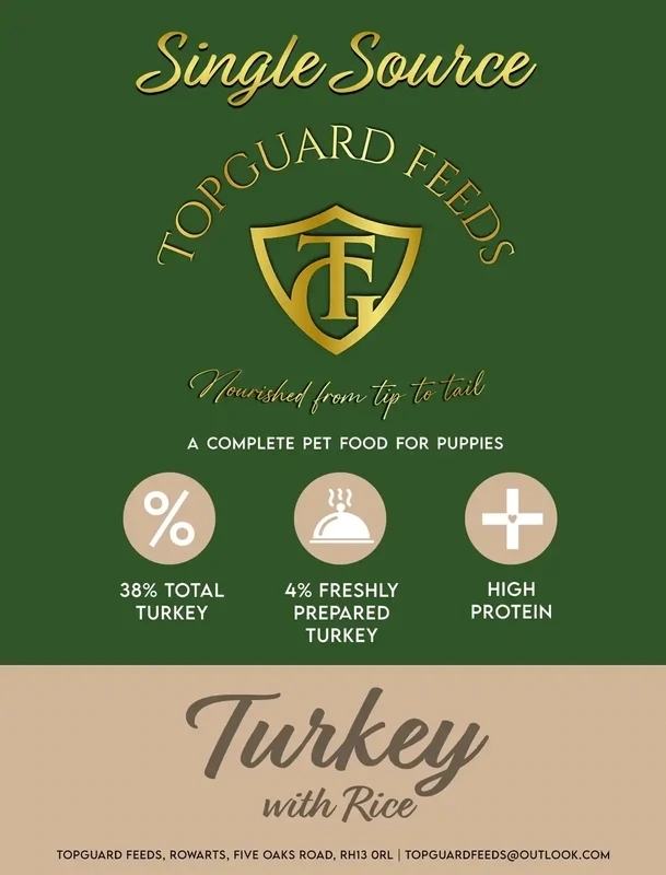 Puppy - Single Source Protein Turkey with Rice